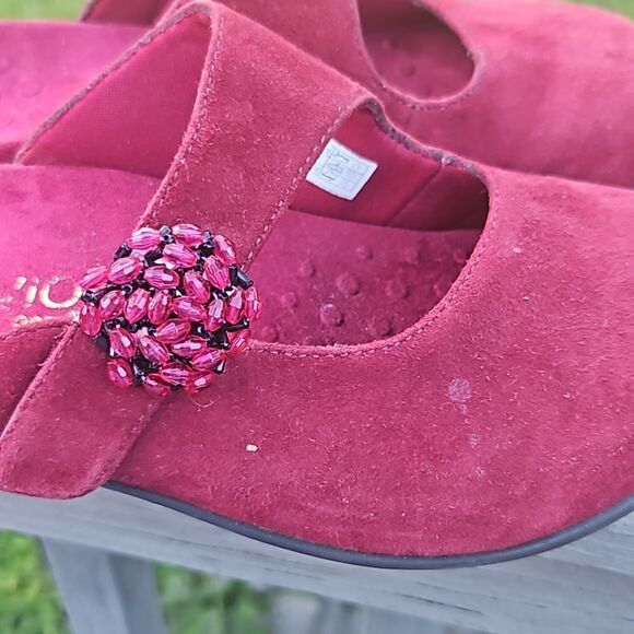 Vionic Joan Mary Jane embellished Mule Sandals size 6 - Picture 3 of 6